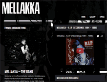 Tablet Screenshot of mellakka.com